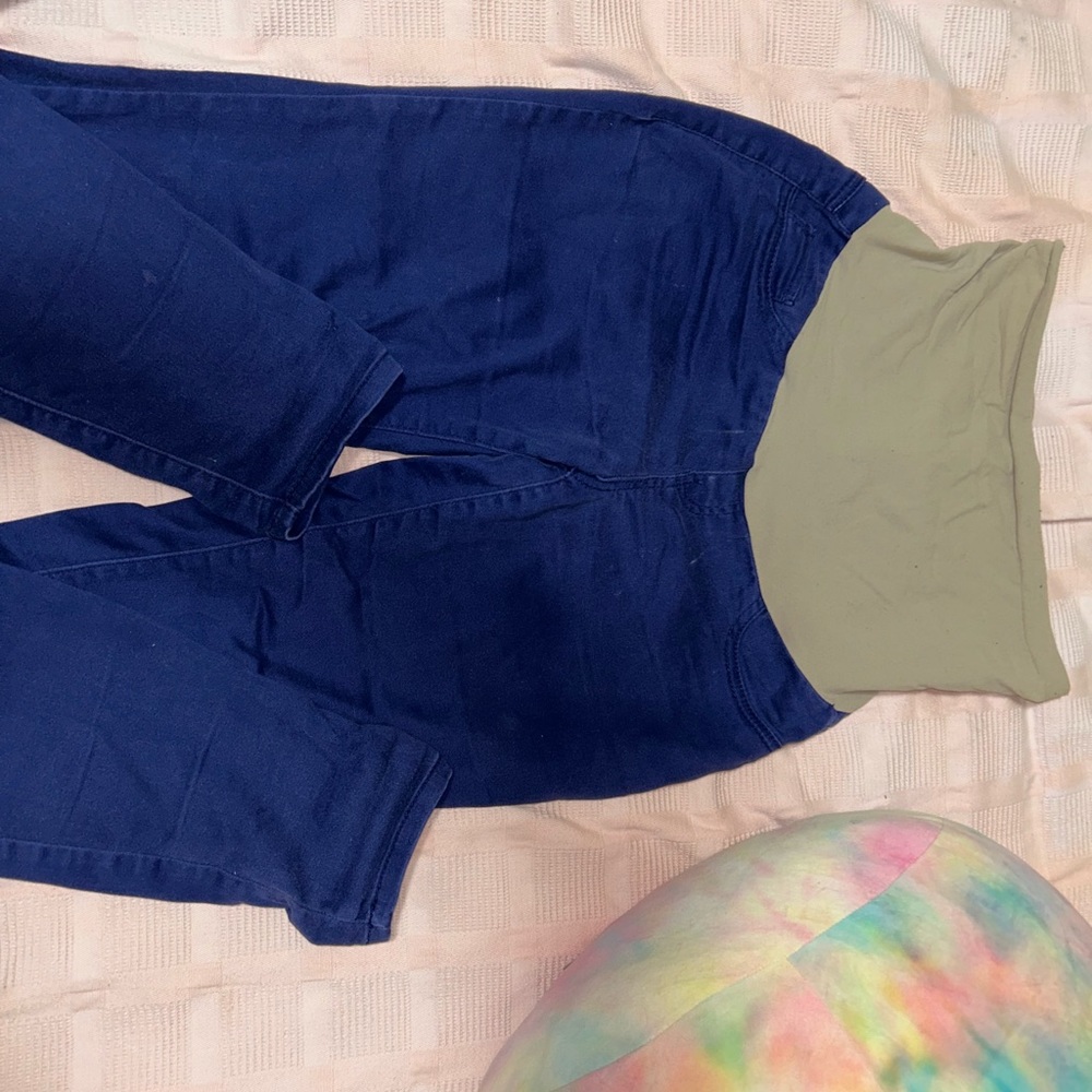 Maternity pants ,LCW Waikiki ,black and blue colours